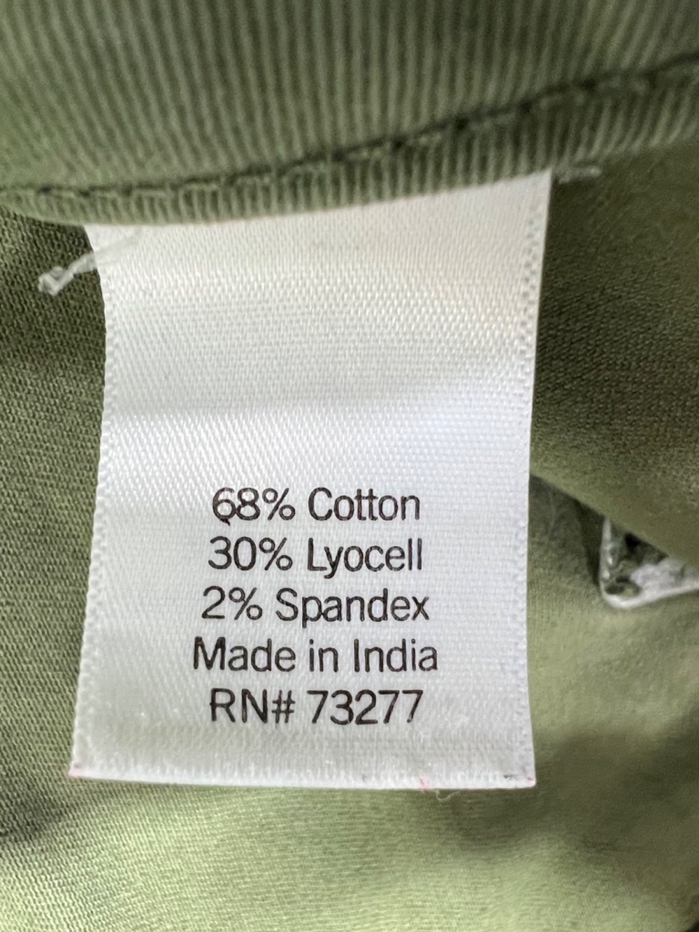|•SONOMA•| Army Green Pants Plus Size 18 - Picture 5 of 7